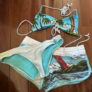 Rip Curl Over the Rainbow Women’s Swim Suit Set